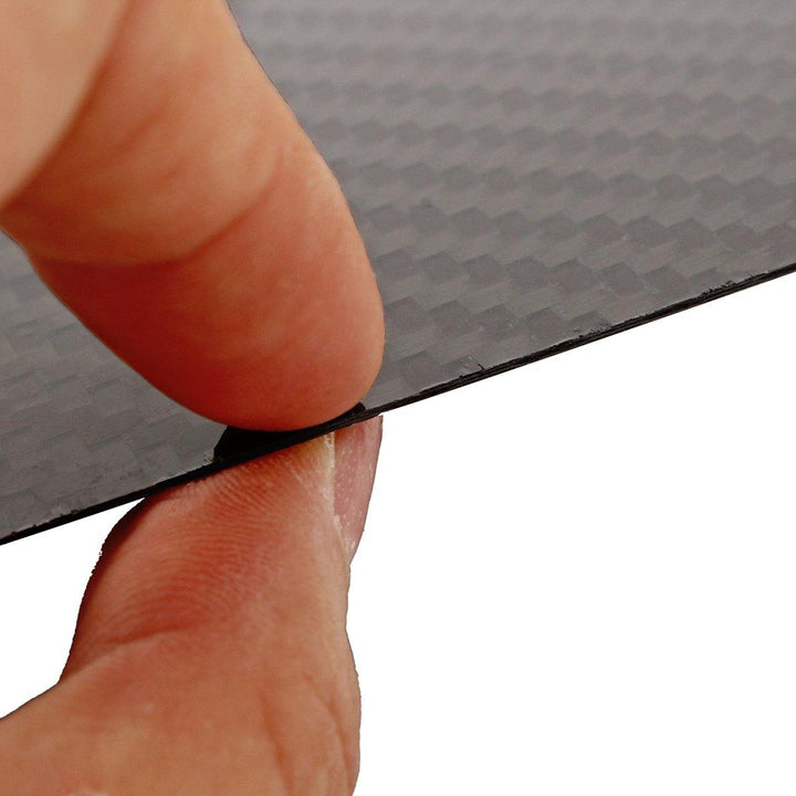 200x300x(0.5-5)mm Black Carbon Fiber Plate Panel Sheet Board Matte Twill Weave - MRSLM