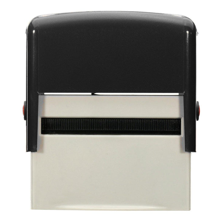 Personalised DIY Self Inking Rubber Stamp Kit Customised Business Name Address - MRSLM