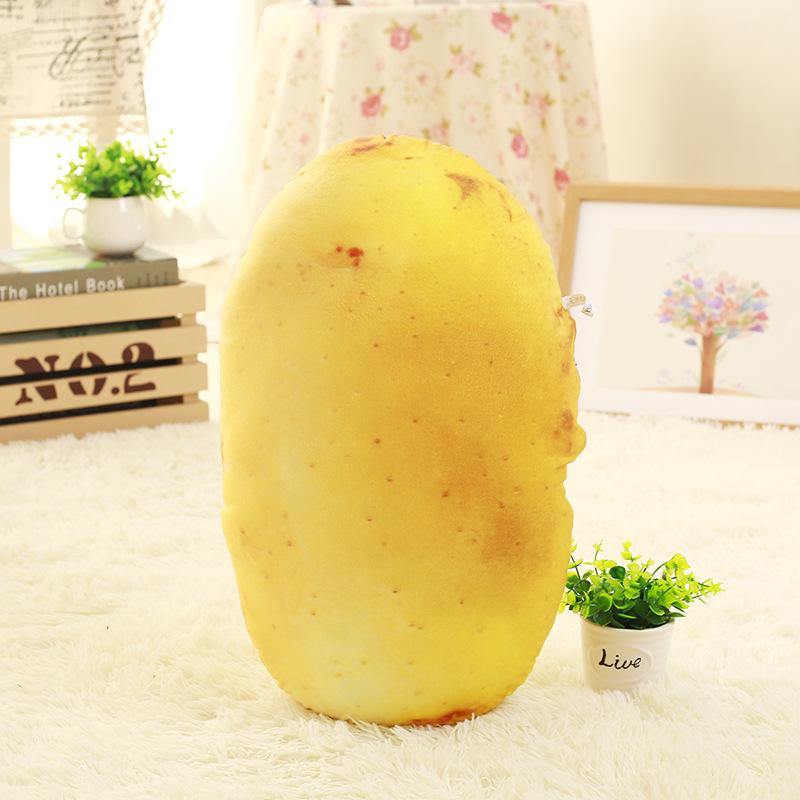 KC Creative Simulation Vegetable Pillow Broccoli Potatoes Chinese Cabbage Cushions Plush Toy - MRSLM