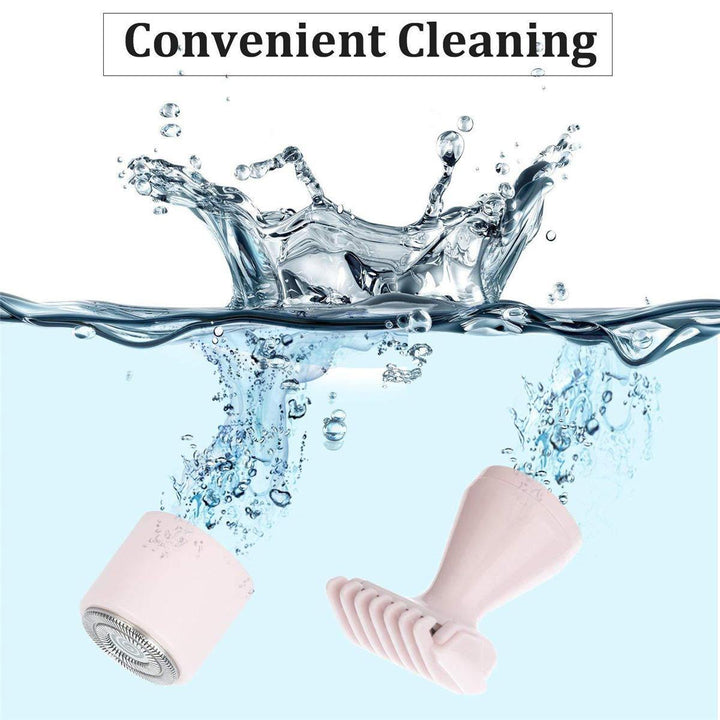 4 In 1 Portable Women Eyebrow Body Nose Hair Shaver Painless Remover Epilator - MRSLM