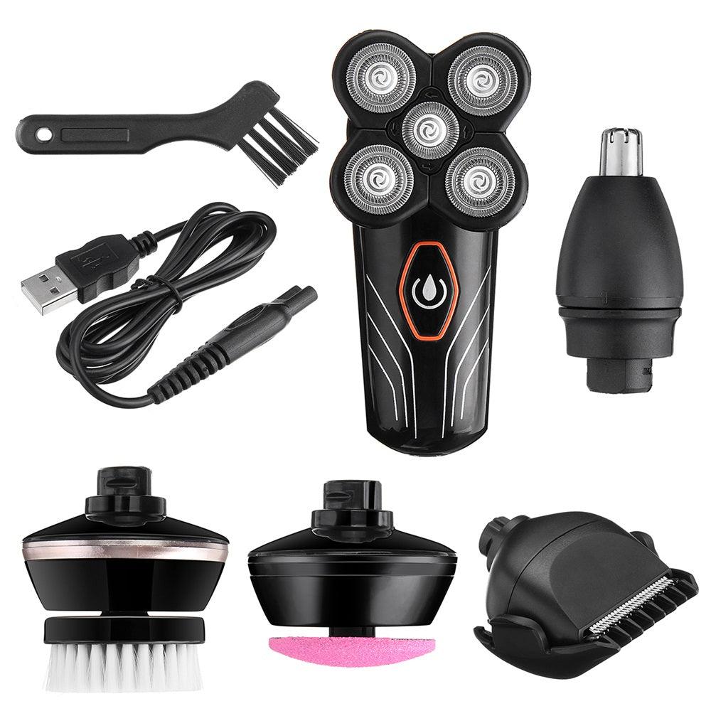 5 In 1 Waterproof Electric Shaver Nose Hair Trimmer - MRSLM