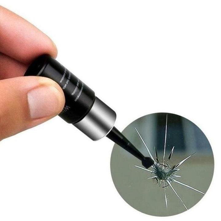 Windshield Repair Fluid Kit Car Fix Car Wind Glass Windscreen Chip Crack Tool - MRSLM