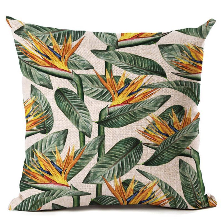 Honana 45x45cm Home Decoration Tree Plants 9 Optional Patterns Cotton Linen Pillowcases Sofa Cushion Cover - MRSLM