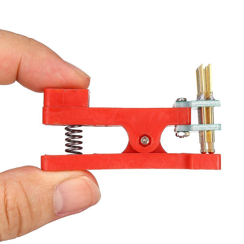 7P/8P Test Rack Double Row Wireless Probe Jig Fixture Tester Tool PCB Clip Burning Clip - MRSLM