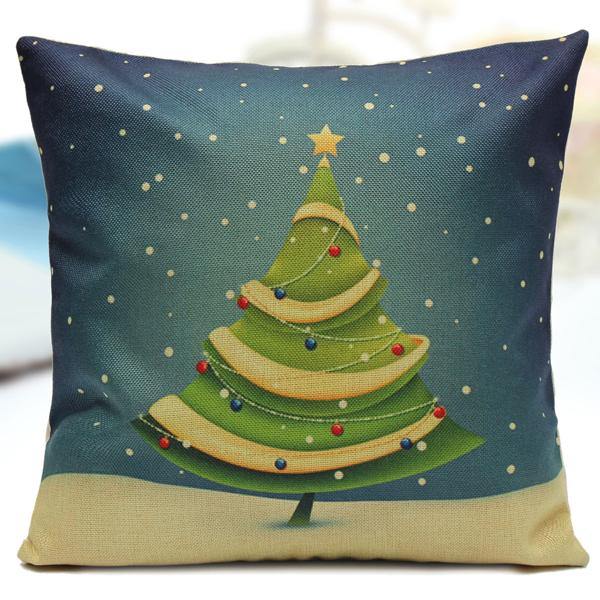 Christmas Candy Series Pillow Cases Home Sofa Square Cushion Cover - MRSLM