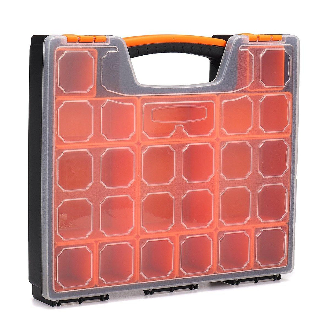 Part Storage Organizer with 10/14/15/22 Compartment Plastic Tool Box Screw Case - MRSLM