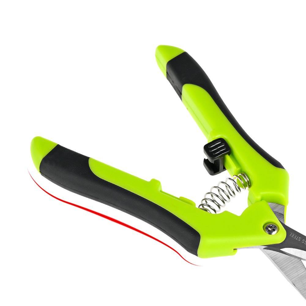 Garden Pruning Shears Trimmer Stainless Steel Pruning Tools Handheld Pruner Cutter Picking Weed Fruit Household Potted Branches - MRSLM