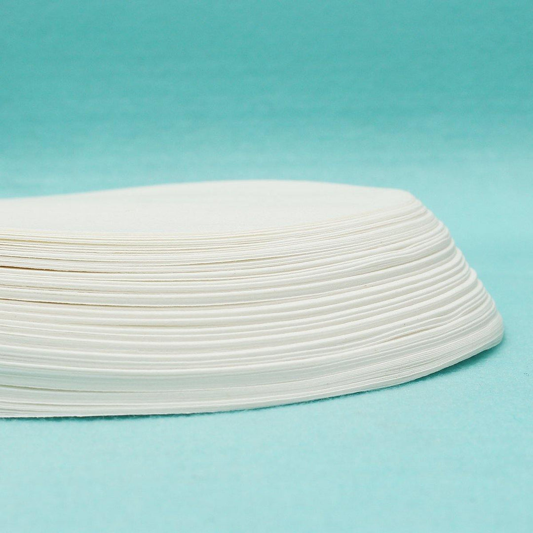 100Pcs/Set 7/9/11/12.5/15/18cm Qualitative Filter Paper Circular Funnel Filter Sheet Fast Speed 20-25um - MRSLM