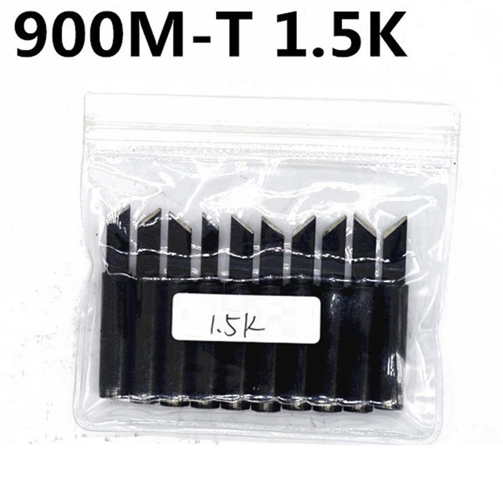 10pcs Black 936 Soldering Iron Tips 900M-T Edition Horseshoe Flat for Hakko Soldering Rework Station - MRSLM