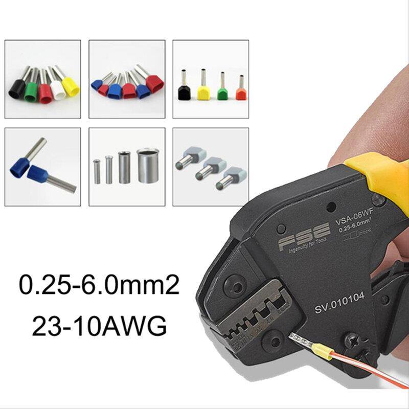 Crimping Tool Open Plug Terminal Electrician Multifunctional Ratchet Crimping Tool Terminal Pliers - MRSLM