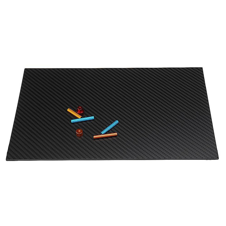 200X300mm 3K Carbon Fiber Board Carbon Fiber Plate Plain Weave Matte Panel Sheet 0.5-5mm Thickness - MRSLM