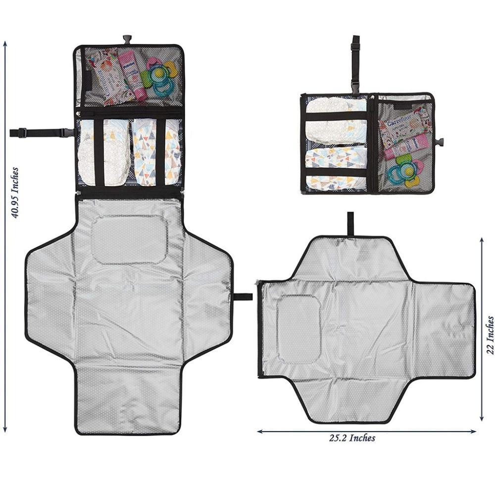 Waterproof Foldable Changing Mat for Newborns - MRSLM