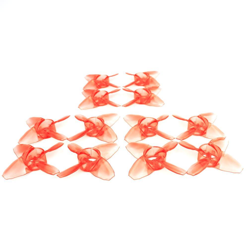 2 Pairs Emax Tinyhawk Indoor FPV Racing Drone Spare Part Avan TH Turtlemode Propeller 4-Blade 40mm - MRSLM