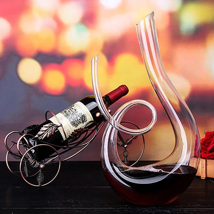 Snail Alcohol Pouring Tool Transparent Crystal Glass Liquid Decanter Creative Shape Barware Set (1) - MRSLM