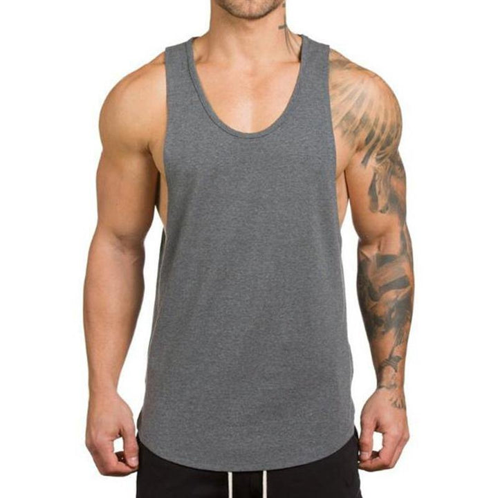 Sleeveless Cotton Breathable T Shirts - MRSLM