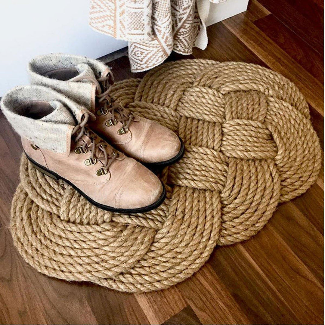 3m/10m/20m/50m Khaki Jute Rope for Decorations Garden Weddings Water Pipe Staircase Handrail Vase - MRSLM