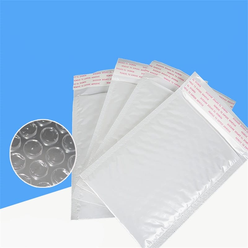 Waterproof Bubble Packing Bags Set, 10 Pcs