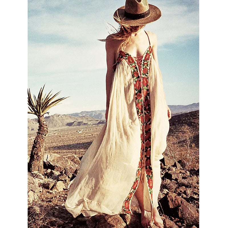 Women's Boho Maxi Cami Dress