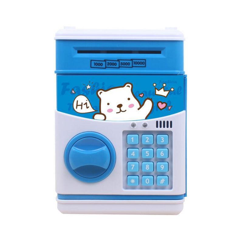 Coins Saving Box Bank Safe Box Automatic Deposit Banknote Christmas Gift Panda Electronic Piggy Bank ATM Password Money Box Cash - MRSLM