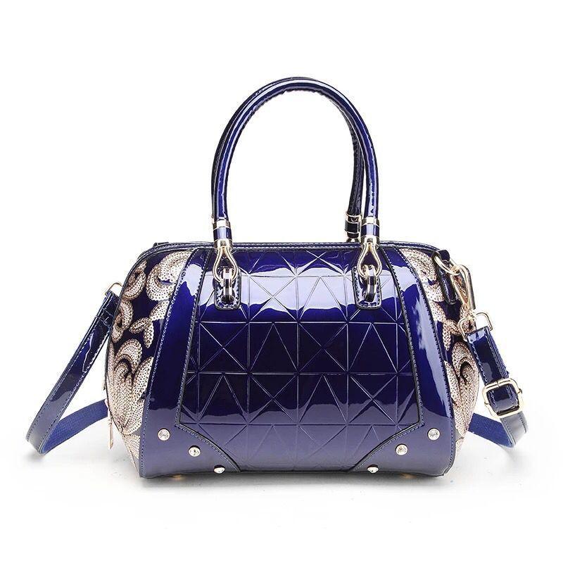 Patent leather Boston handbag - MRSLM