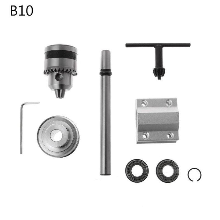 Machifit B10 Drill Chuck Trimming Belt No Power Spindle Assembly Small Lathe Accessories Set - MRSLM