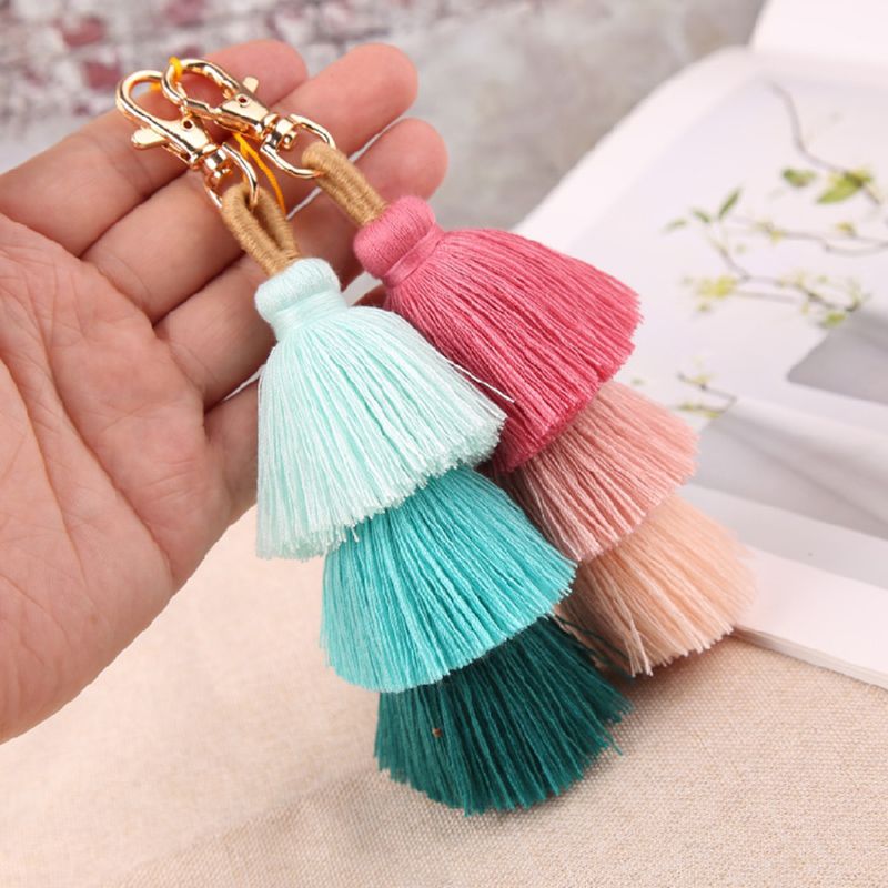 Women's Tassel Keychain