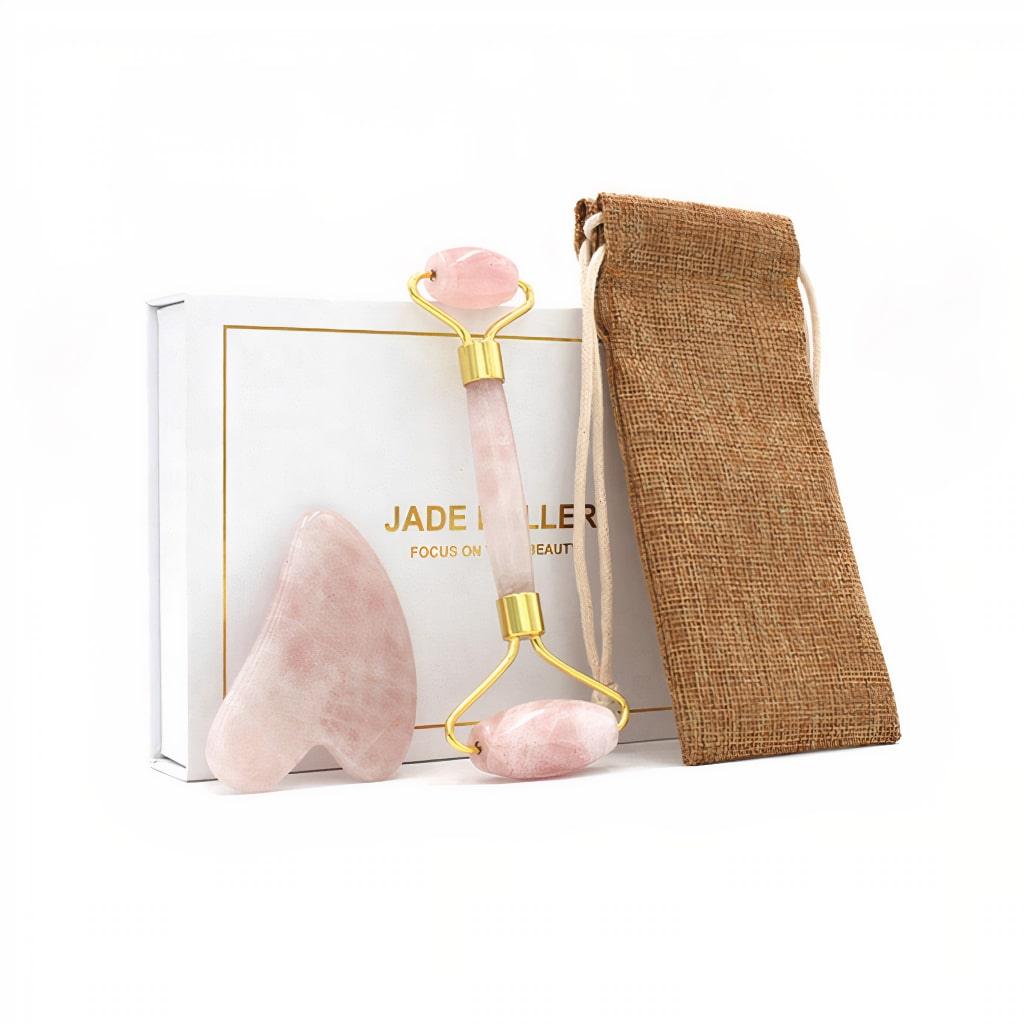 Rose Quartz Facial Massage Set - MRSLM