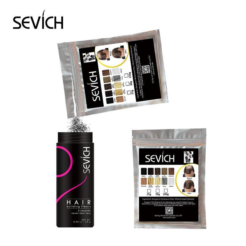 Sevich 50g Hair Building Fibers Hair Loss Concealer Product Hair Extention Keratin Fiber Powder Hair Care Growth - MRSLM