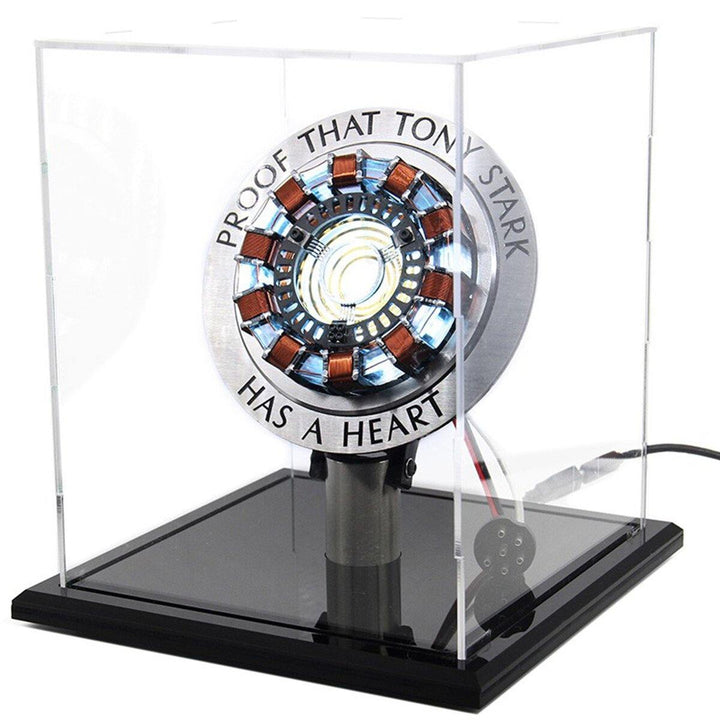 MK1 Acrylic Remote Ver. Tony DIY Arc Reactor Lamp Kit Remote Control Illuminant LED Flash Light Heart Set - MRSLM