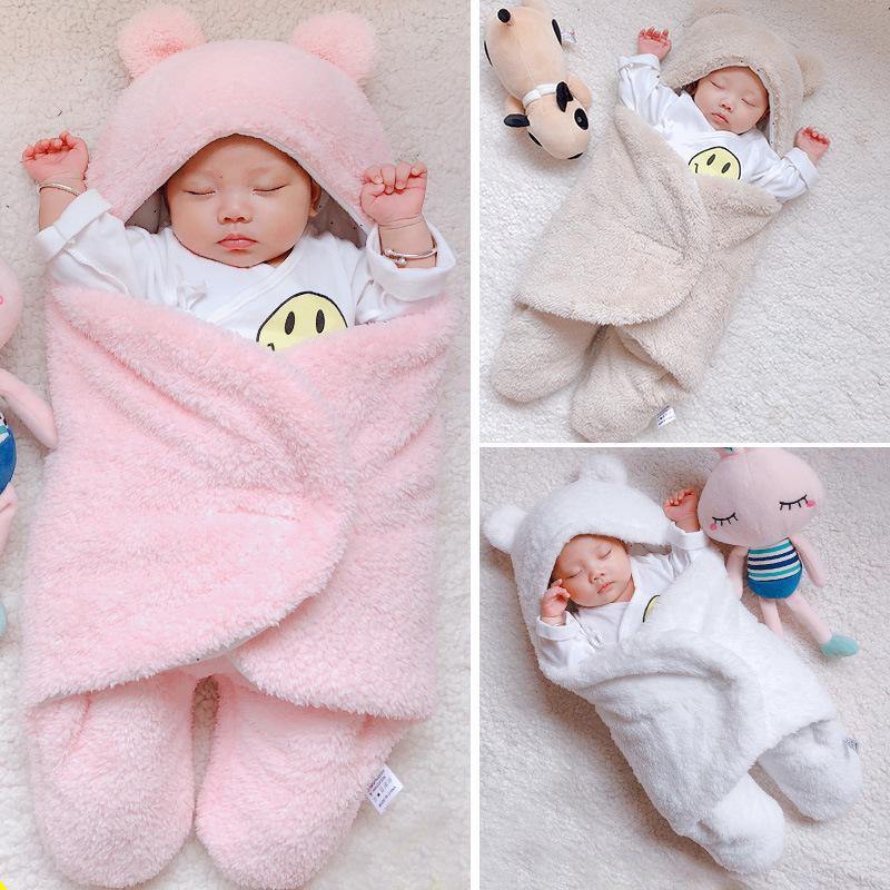 Baby Sleeping Bag Envelope for Newborn Baby Winter Swaddle Blanket - MRSLM