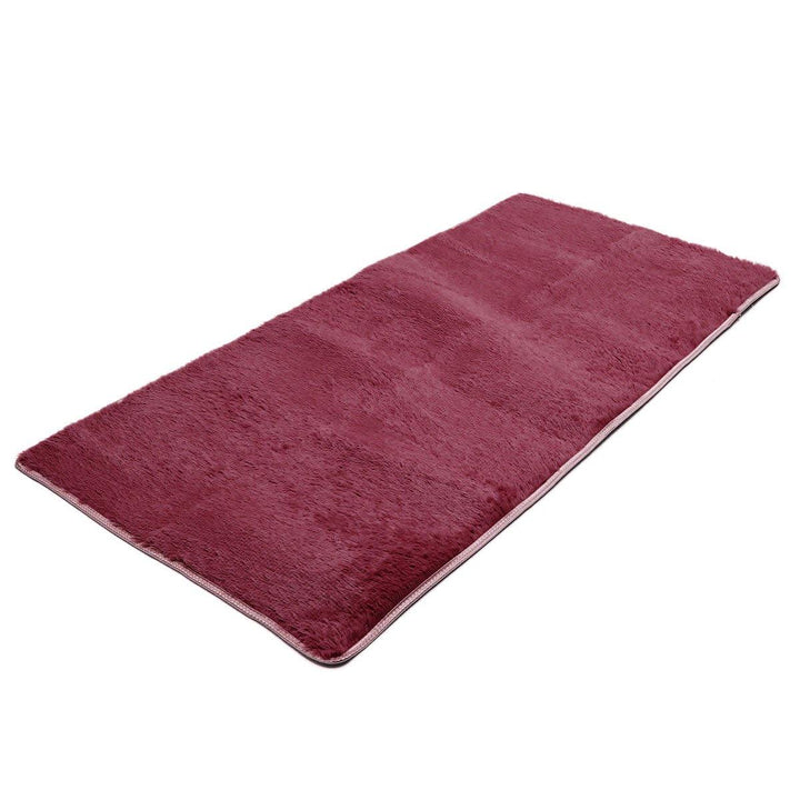 80x160cm Bedroom Living Room Soft Shaggy Anti Slip Carpet Absorbent Mat - MRSLM