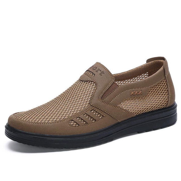 Lightweight casual soft sole senior dad shoes - MRSLM