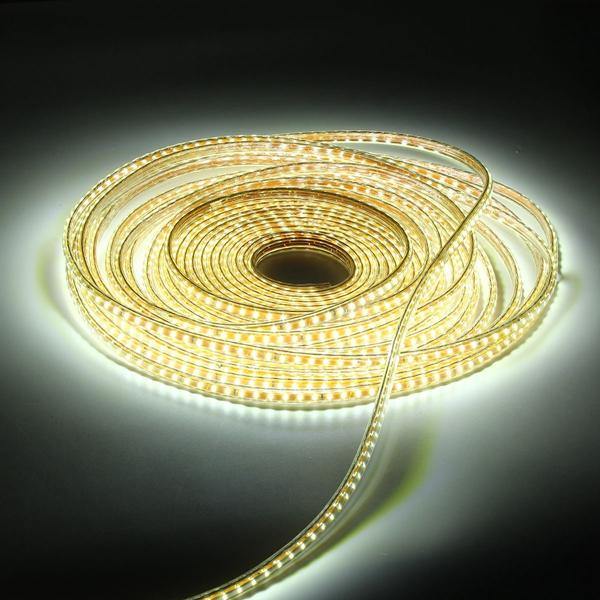 15M SMD3014 Waterproof LED Rope Lamp Party Home Christmas Indoor/Outdoor Strip Light 220V - MRSLM