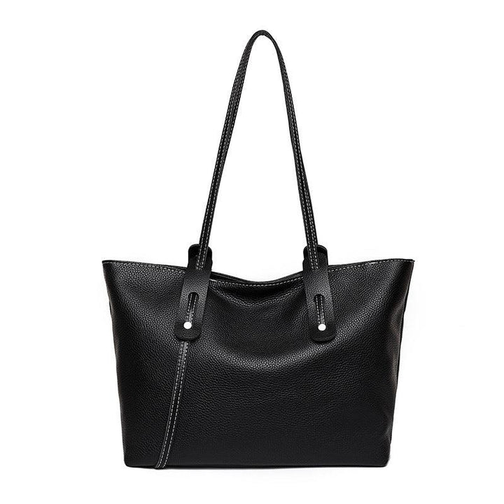 European And American Casual Top Layer Cowhide Handbag - MRSLM