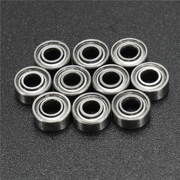 10pcs 683ZZ 3x7x3mm Ball Bearings Deep Groove Double Shielded Miniature Ball Bearing - MRSLM