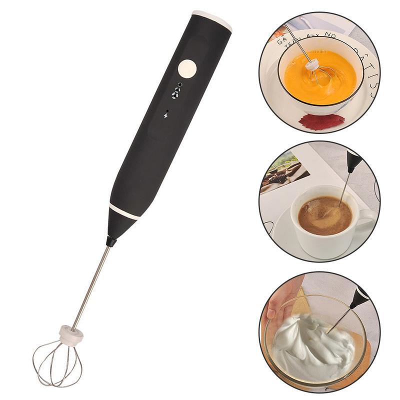 3life Cordless Electric Egg Beater Blender Milk Coffee Tea Stir Bar Baking Cream Foamer Automatic Milk Foam - MRSLM