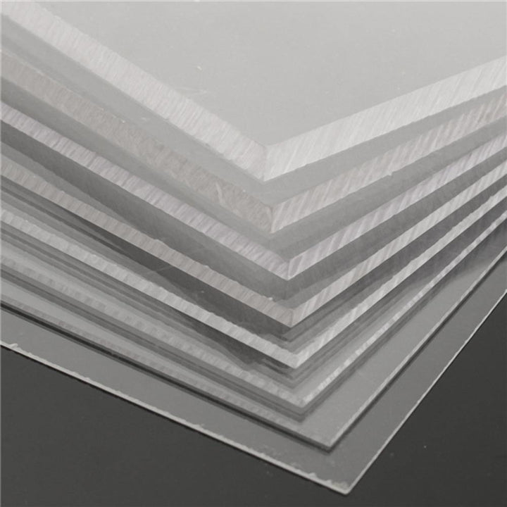 400x500mm PMMA Acrylic Transparent Sheet Acrylic Plate Perspex Gloss Board Cut Panel 0.5-5mm Thickness - MRSLM