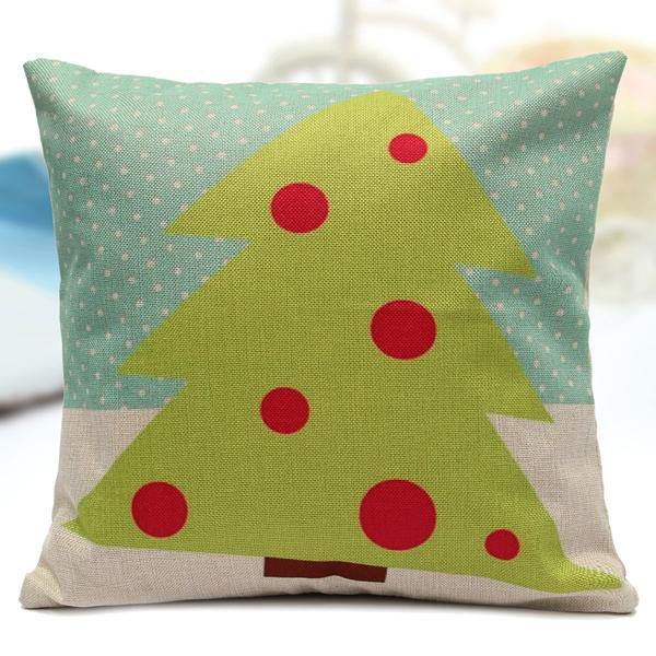 Christmas Candy Series Pillow Cases Home Sofa Square Cushion Cover - MRSLM