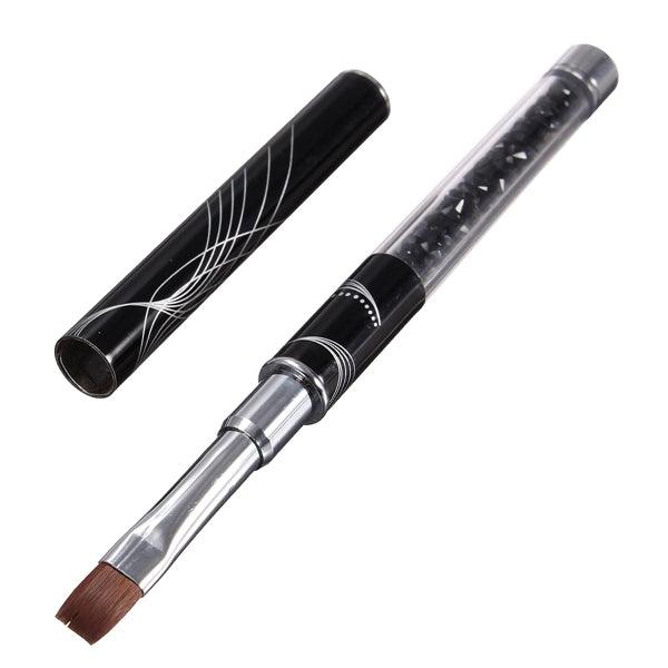 Crystal Carve Nylon Fiber Acrylic Pen Painting Drawing Nail Art Brush - MRSLM