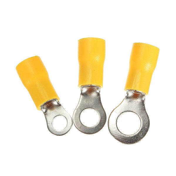 20PCS 4-6mm² Yellow Ring Heat Shrink Electrical Terminals Connectors - MRSLM