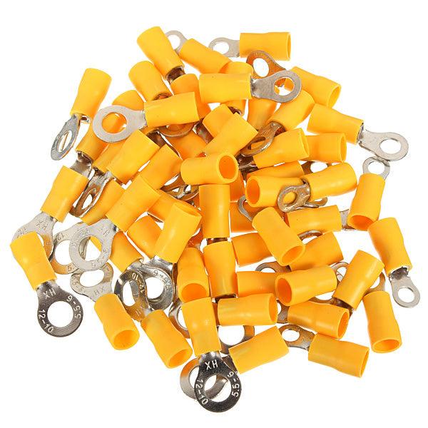 20PCS 4-6mm² Yellow Ring Heat Shrink Electrical Terminals Connectors - MRSLM