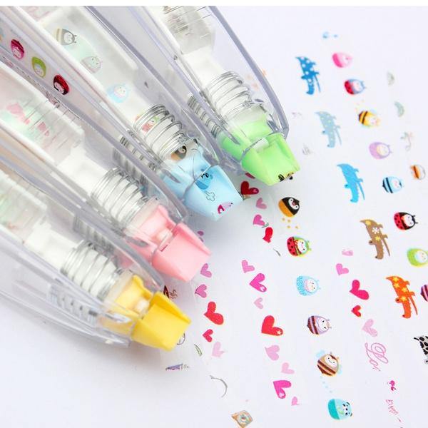 Multicolor Decoration Laciness Correction Tape - MRSLM