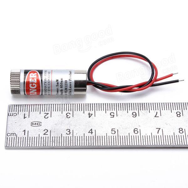 650nm 5mW Focusable Red Cross Laser Module Laser Generator Diode - MRSLM