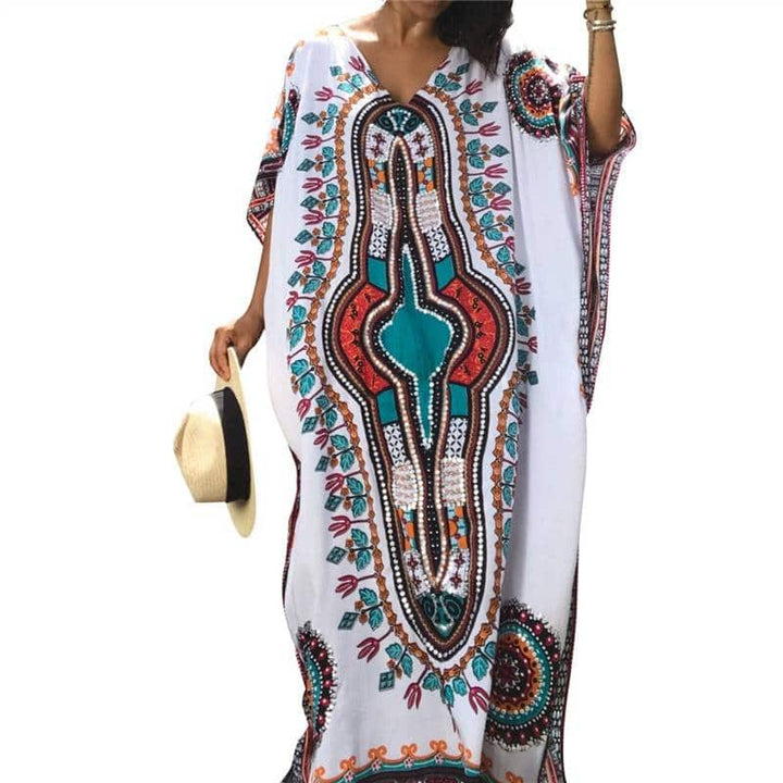 Women's Boho Style Printed Dress