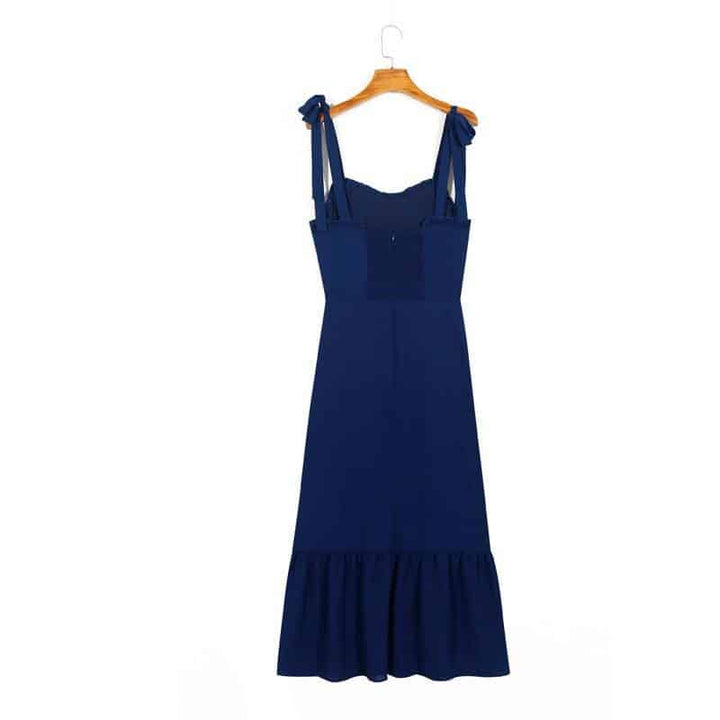 Women's Casual Ruffled Maxi Dress