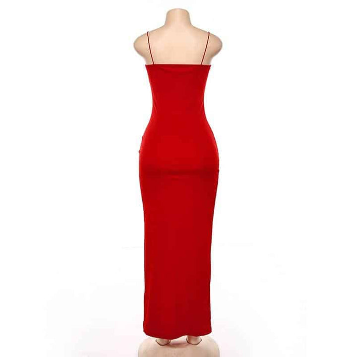 Women's Maxi Backless Pencil Dress