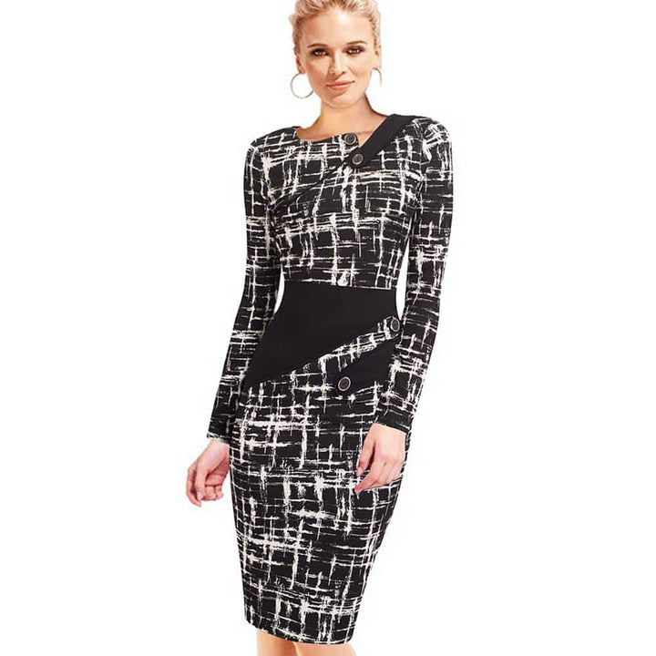 Women's Office Style Pencil Dress