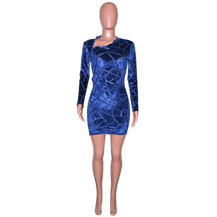 Women's Zipped Mini Dress