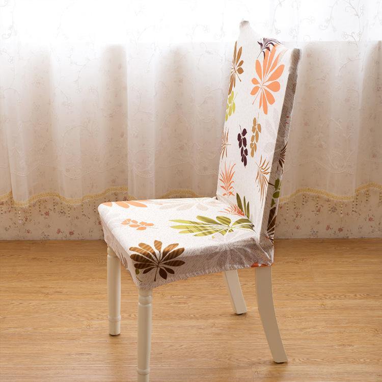 Honana WX-918 Elegant Flower Elastic Stretch Chair Seat Cover Computer Dining Room Home Wedding Decor - MRSLM