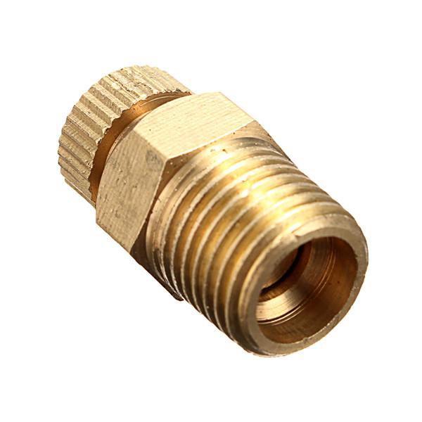 PT 1/2 3/8 1/4 Inch Brass Drain Valve Air Compressor Male Threaded Water Drain Valve - MRSLM